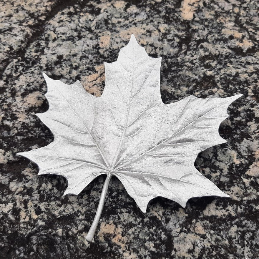 Amos Pewter - Leaf Dishes