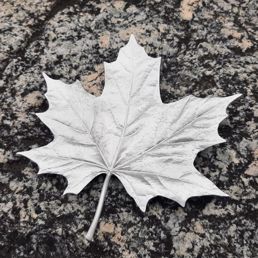 Amos Pewter - Leaf Dishes