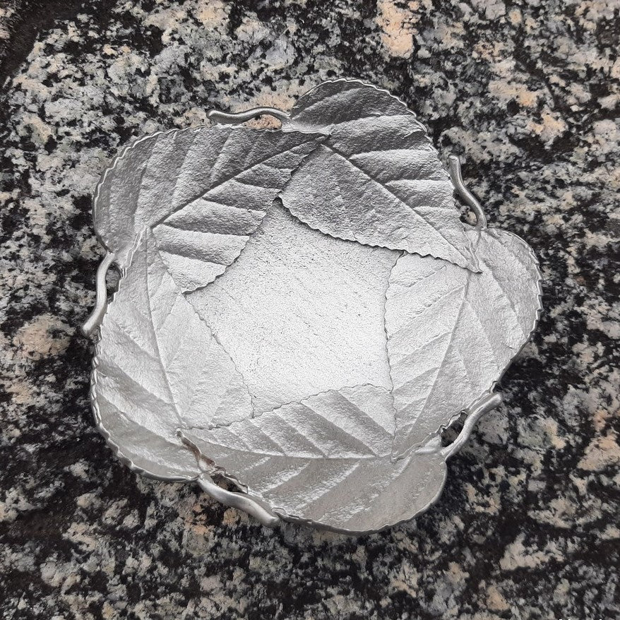 Amos Pewter - Leaf Dishes