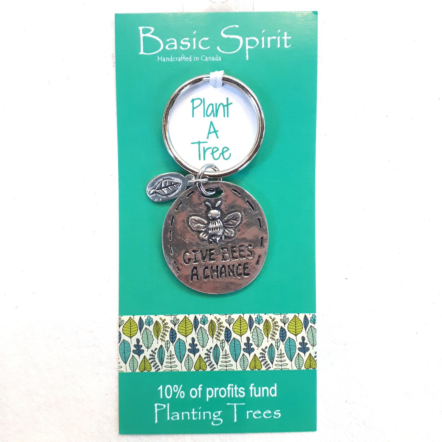 Basic Spirit - Pewter Keychains