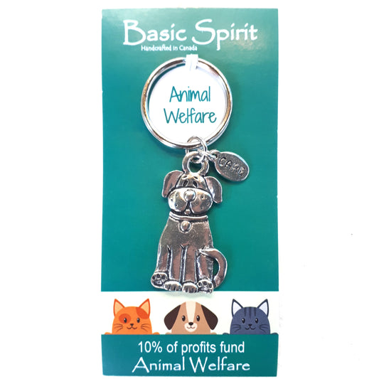 Basic Spirit - Pewter Keychains