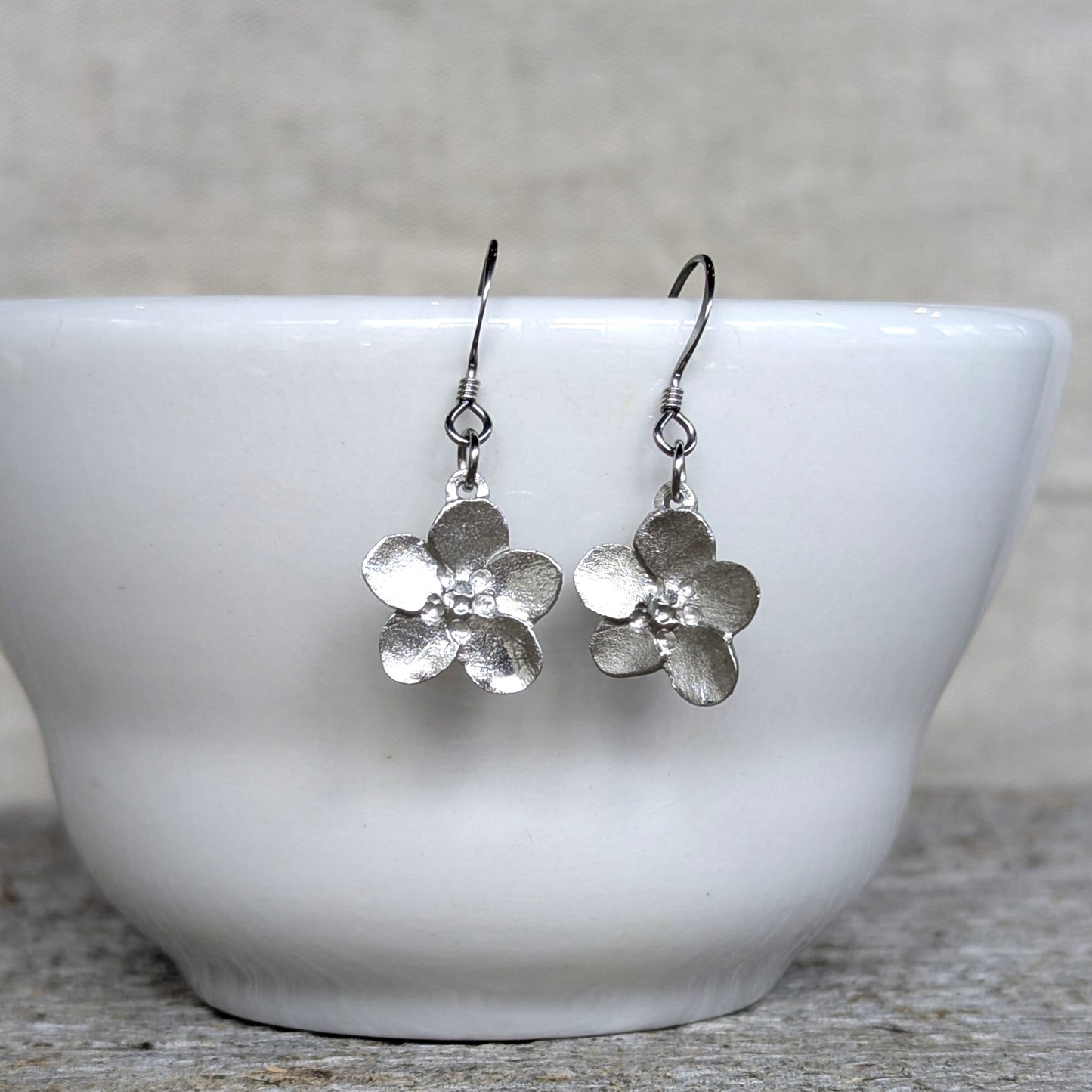 Amos Pewter Jewellery - Apple Blossom