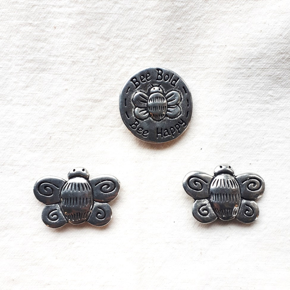 Basic Spirit - Pewter Magnets