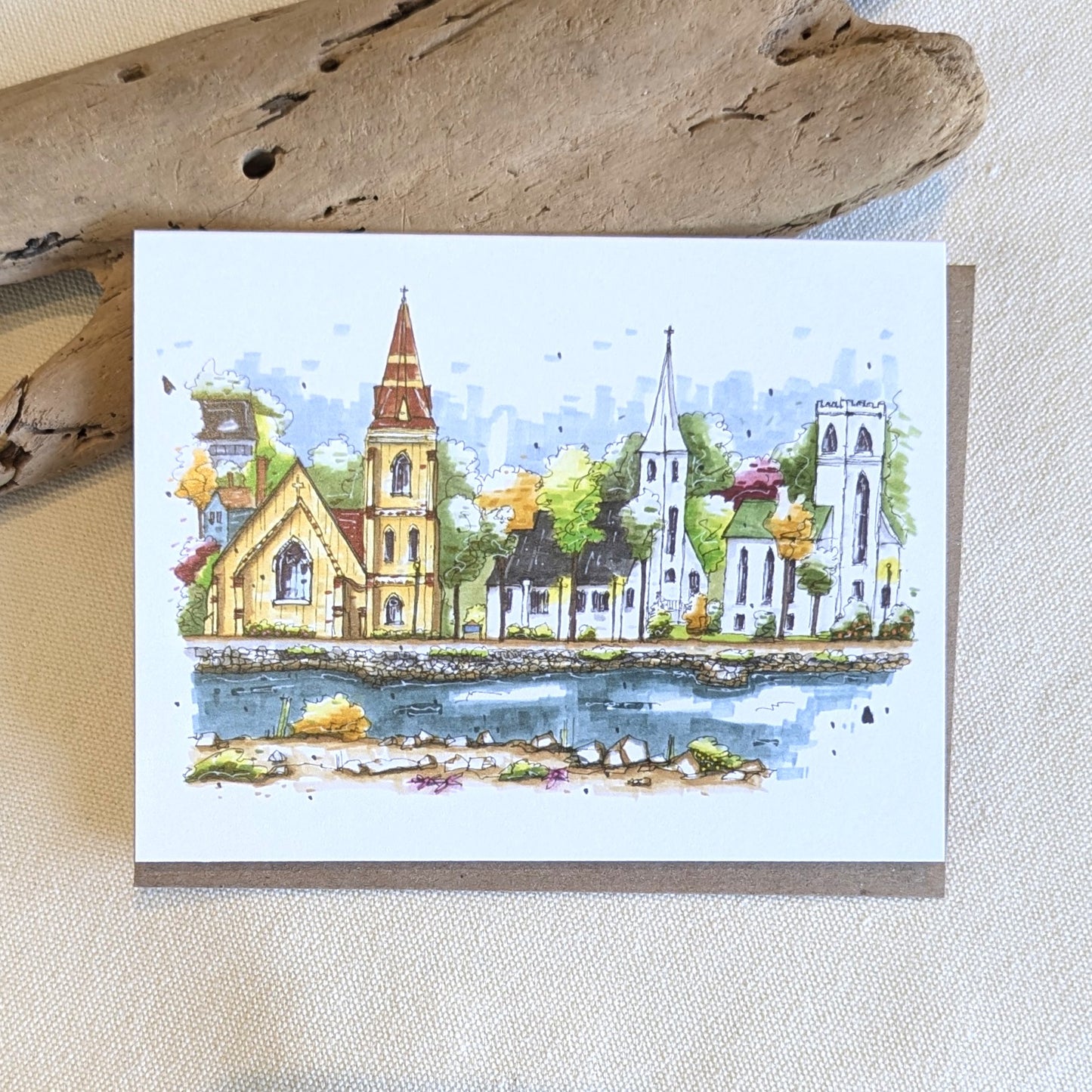 Downtown Sketcher - Greeting Cards