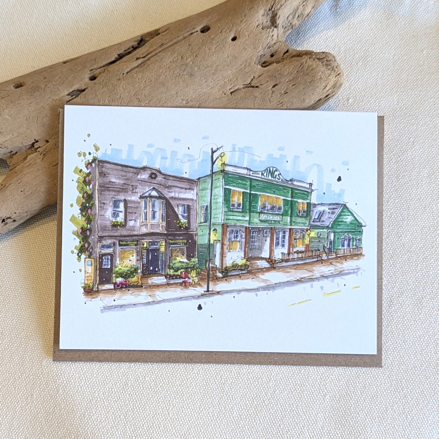 Downtown Sketcher - Greeting Cards