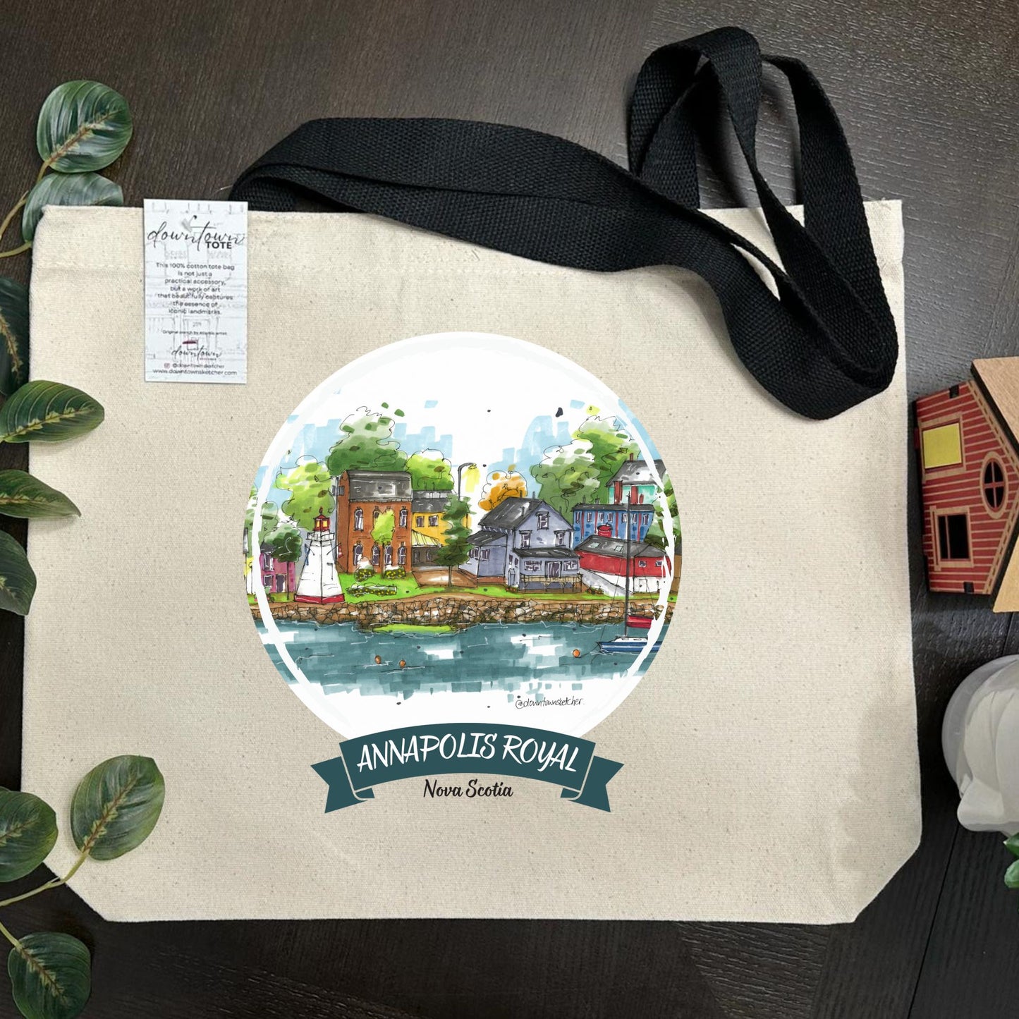 Downtown Sketcher - Tote Bags