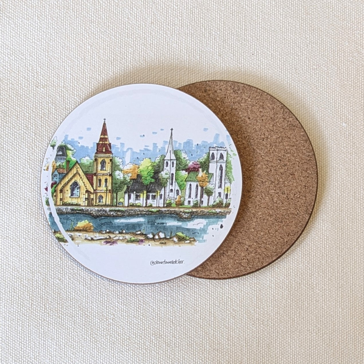 Downtown Sketcher - Coasters