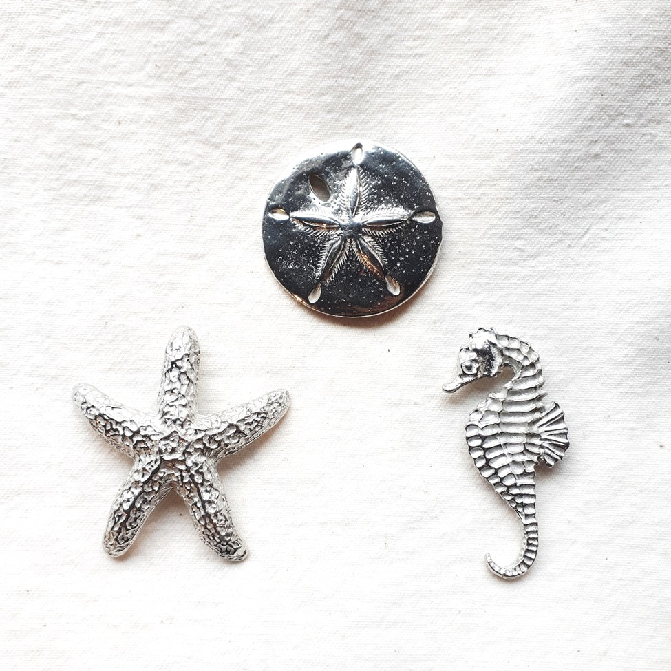 Basic Spirit - Pewter Magnets