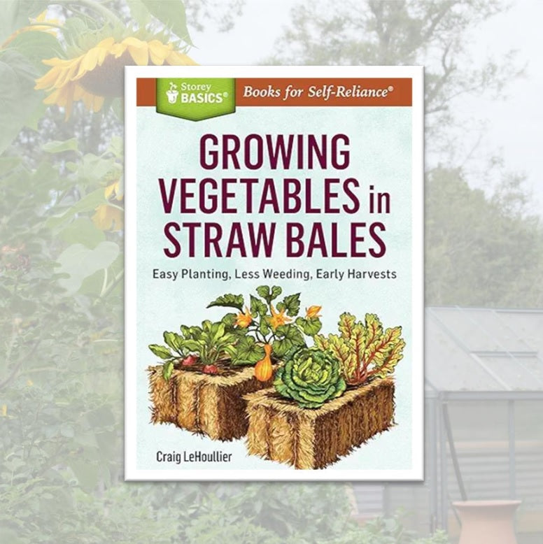 Growing Vegetables in Straw Bales