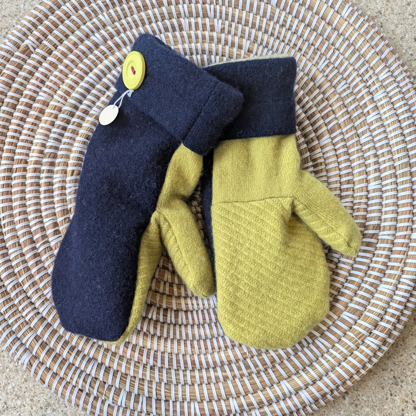 Upcycled Wool/Cashmere Mittens