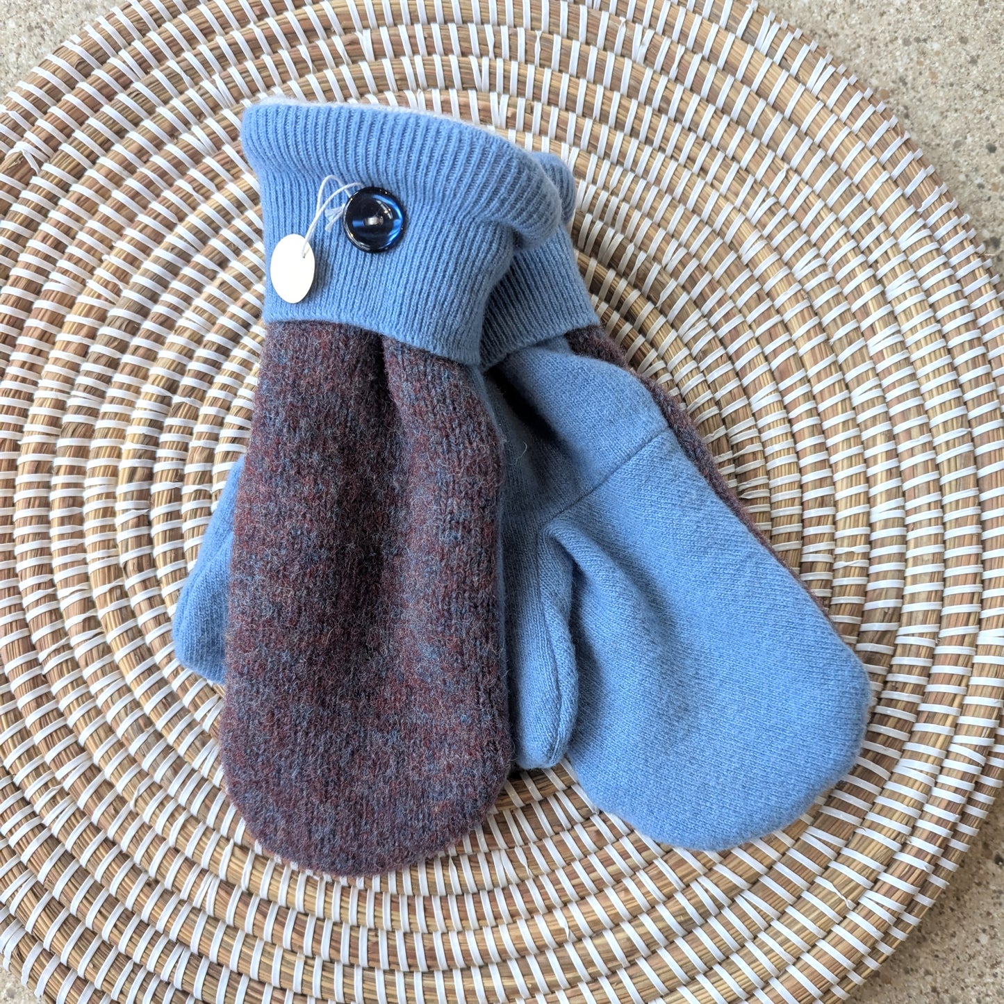 Upcycled Wool/Cashmere Mittens