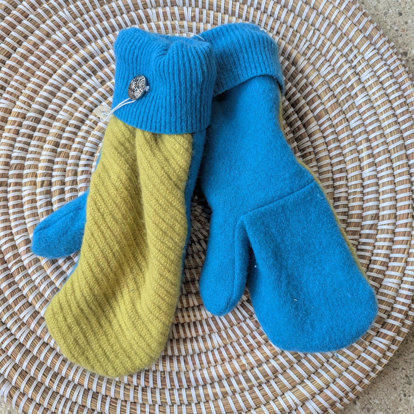 Upcycled Wool/Cashmere Mittens