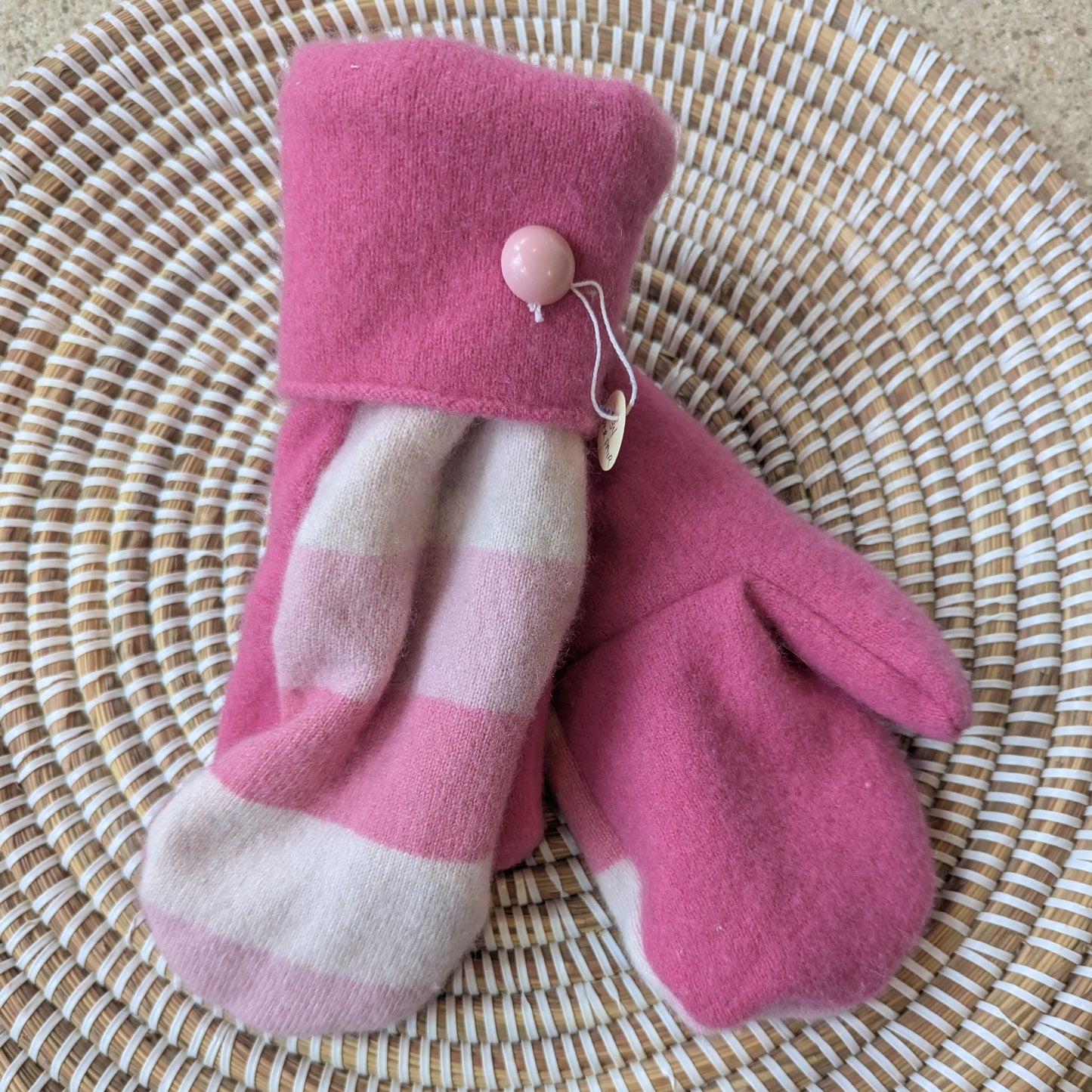 Upcycled Wool/Cashmere Mittens