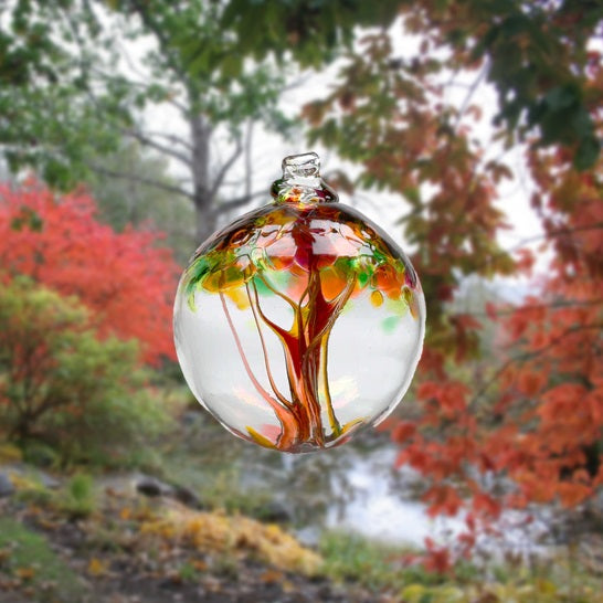 Kitras Art Glass - Blown Glass Balls - Seasons