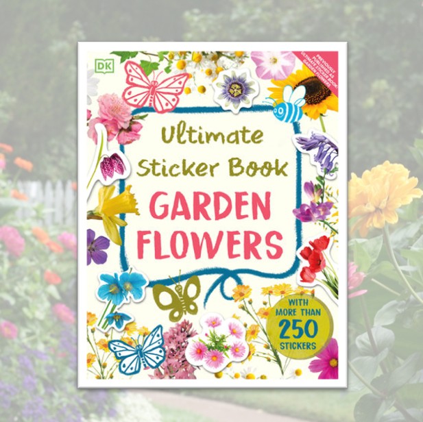 Ultimate Sticker Book - Garden Flowers