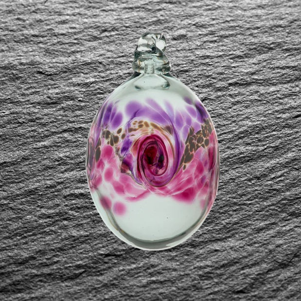 Kitras Art Glass - Blown Glass - Van Glow Mini Eggs