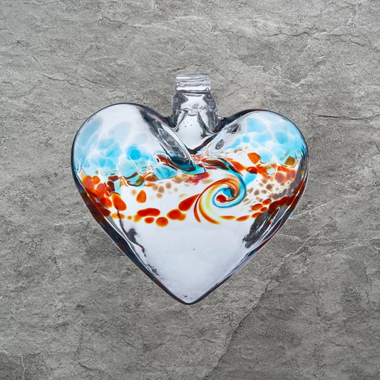 Kitras Art Glass - Blown Glass - Van Glow Hearts