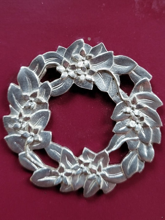 Amos Pewter - Mayflower Brooch