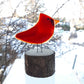 Fused Glass - Cardinal