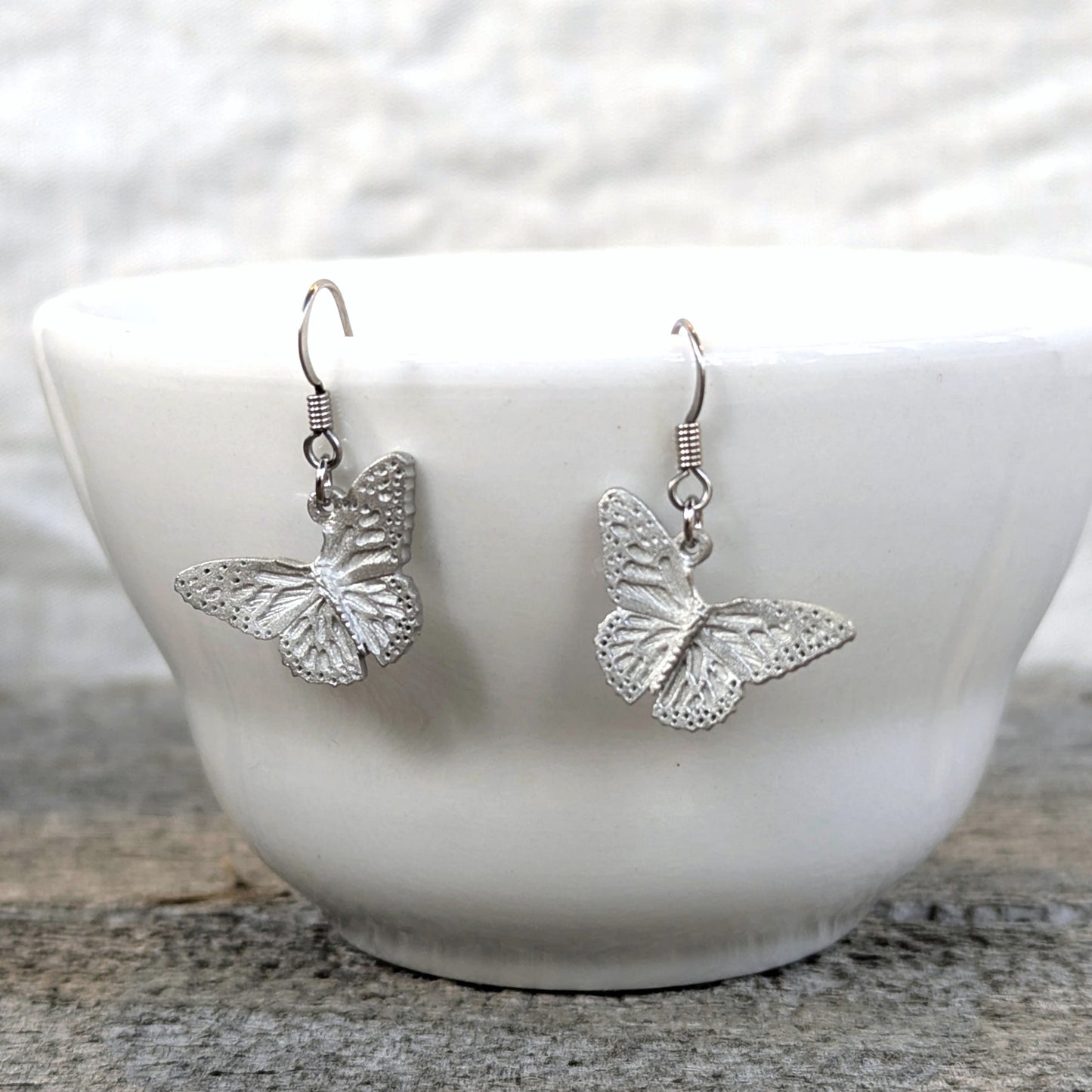 Amos Pewter Jewellery - Butterfly