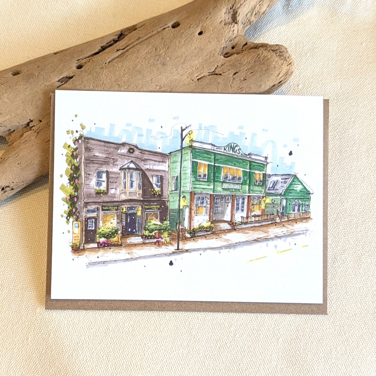 Downtown Sketcher - Greeting Cards