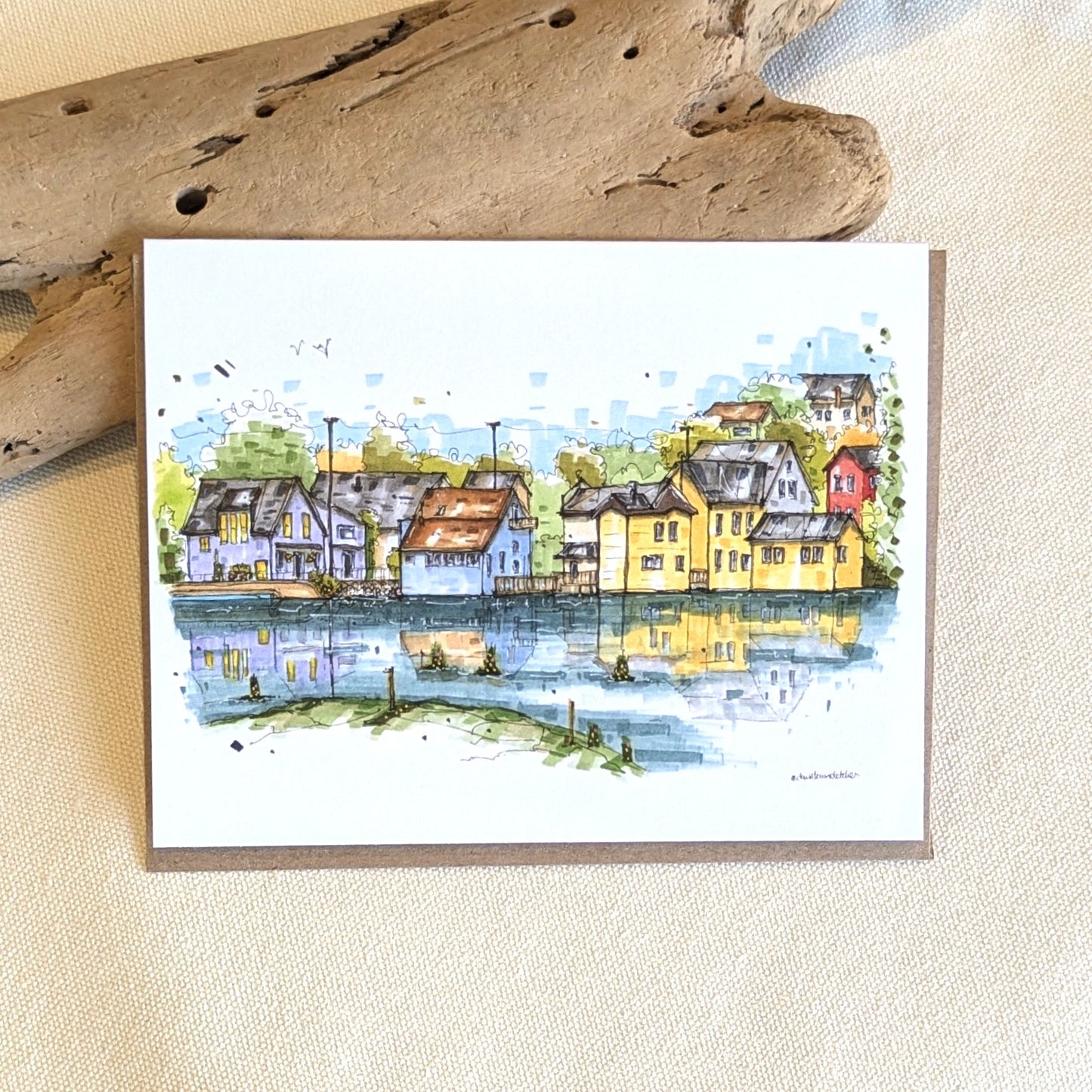 Downtown Sketcher - Greeting Cards