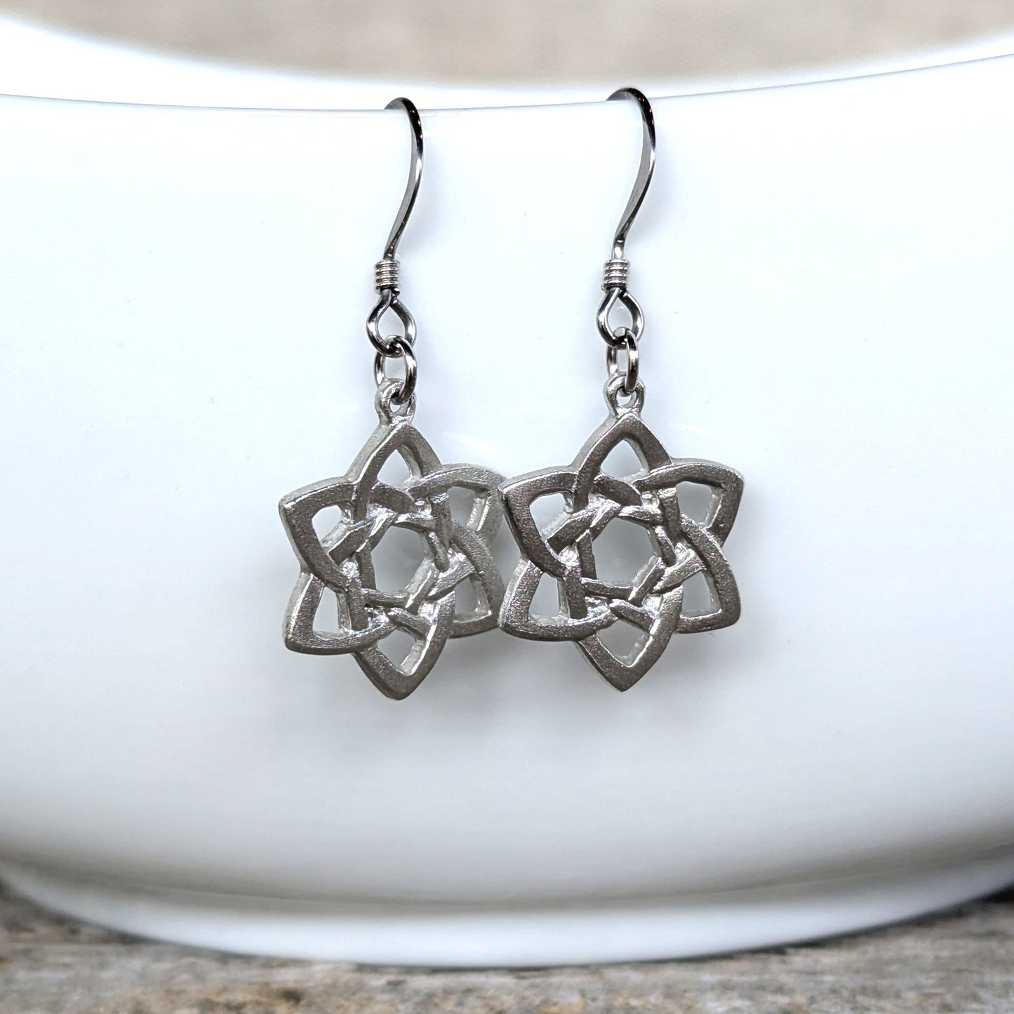 Amos Pewter Jewellery - Celtic Rose