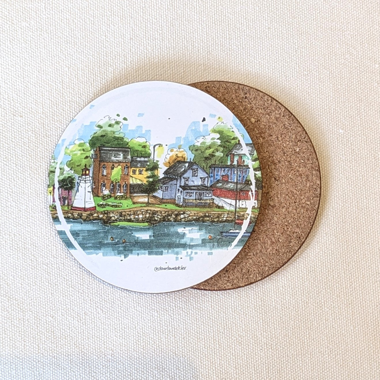 Downtown Sketcher - Coasters