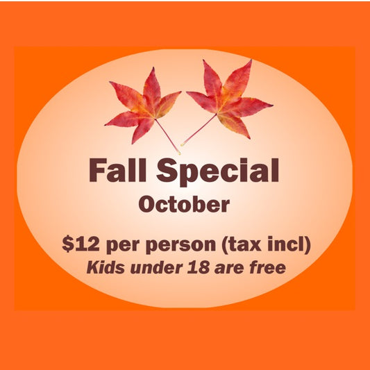 Admission - Fall Special