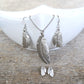 Amos Pewter Jewellery - Feather