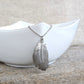 Amos Pewter Jewellery - Feather