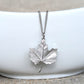 Amos Pewter Jewellery - Maple Leaf