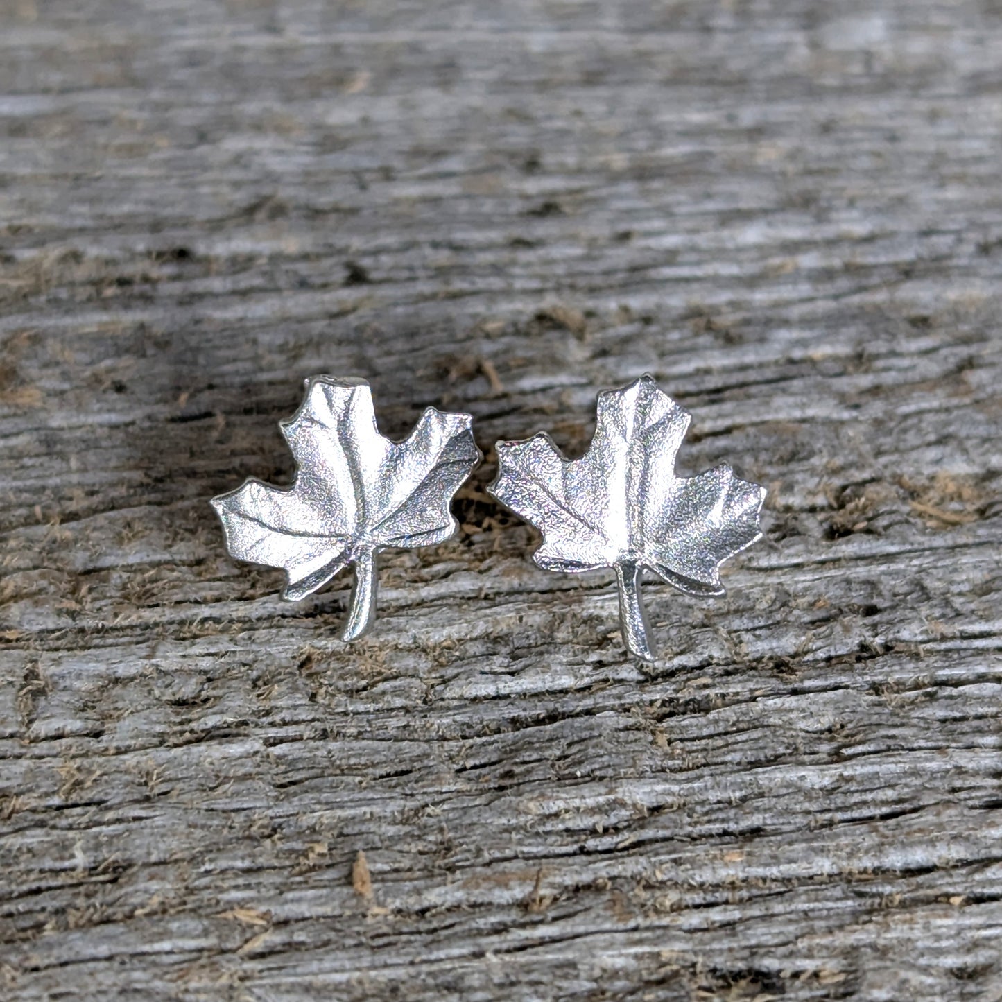Amos Pewter Jewellery - Maple Leaf
