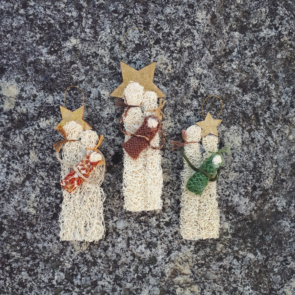 Luffa Ornaments - Assorted