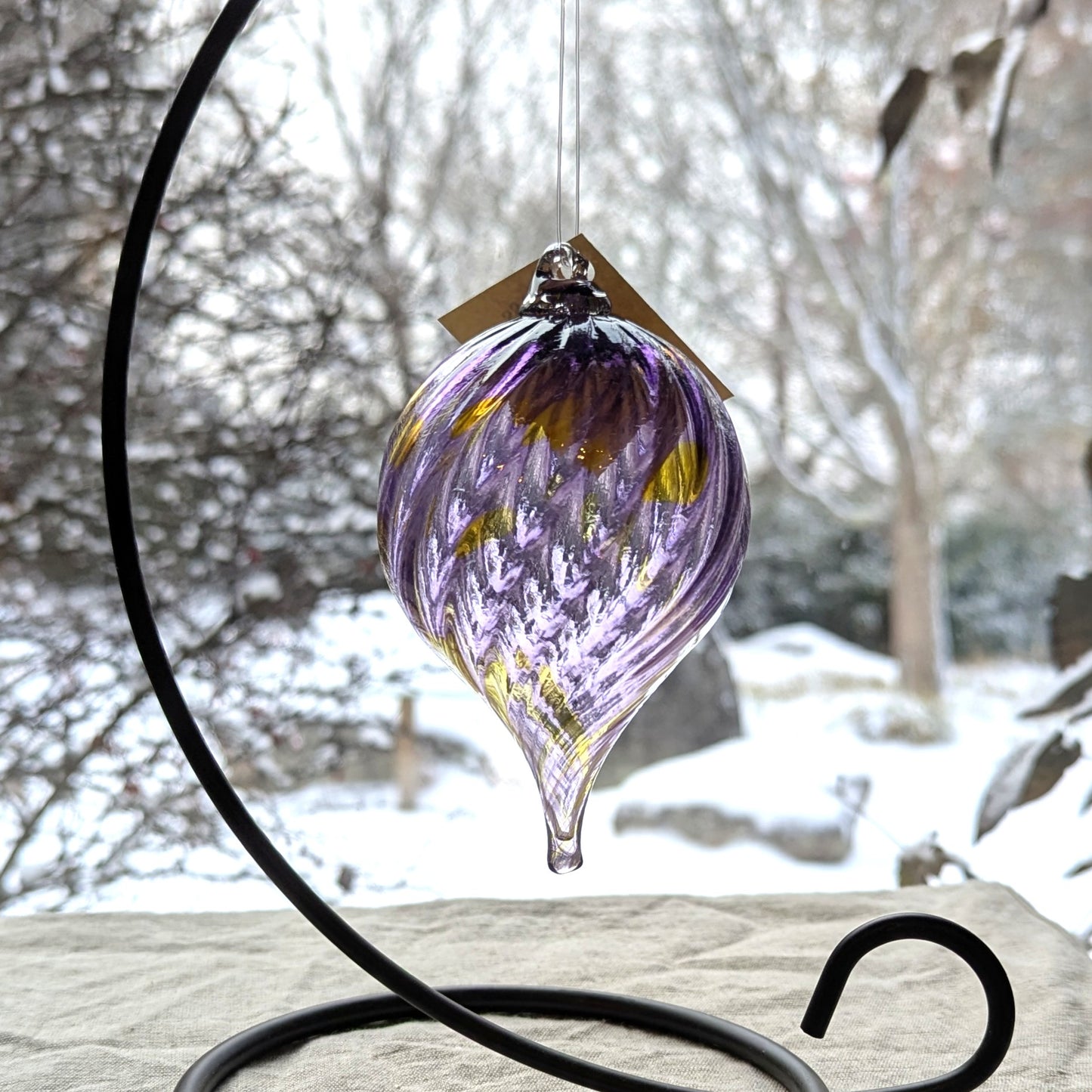 Glass Roots - Pointed Ornament