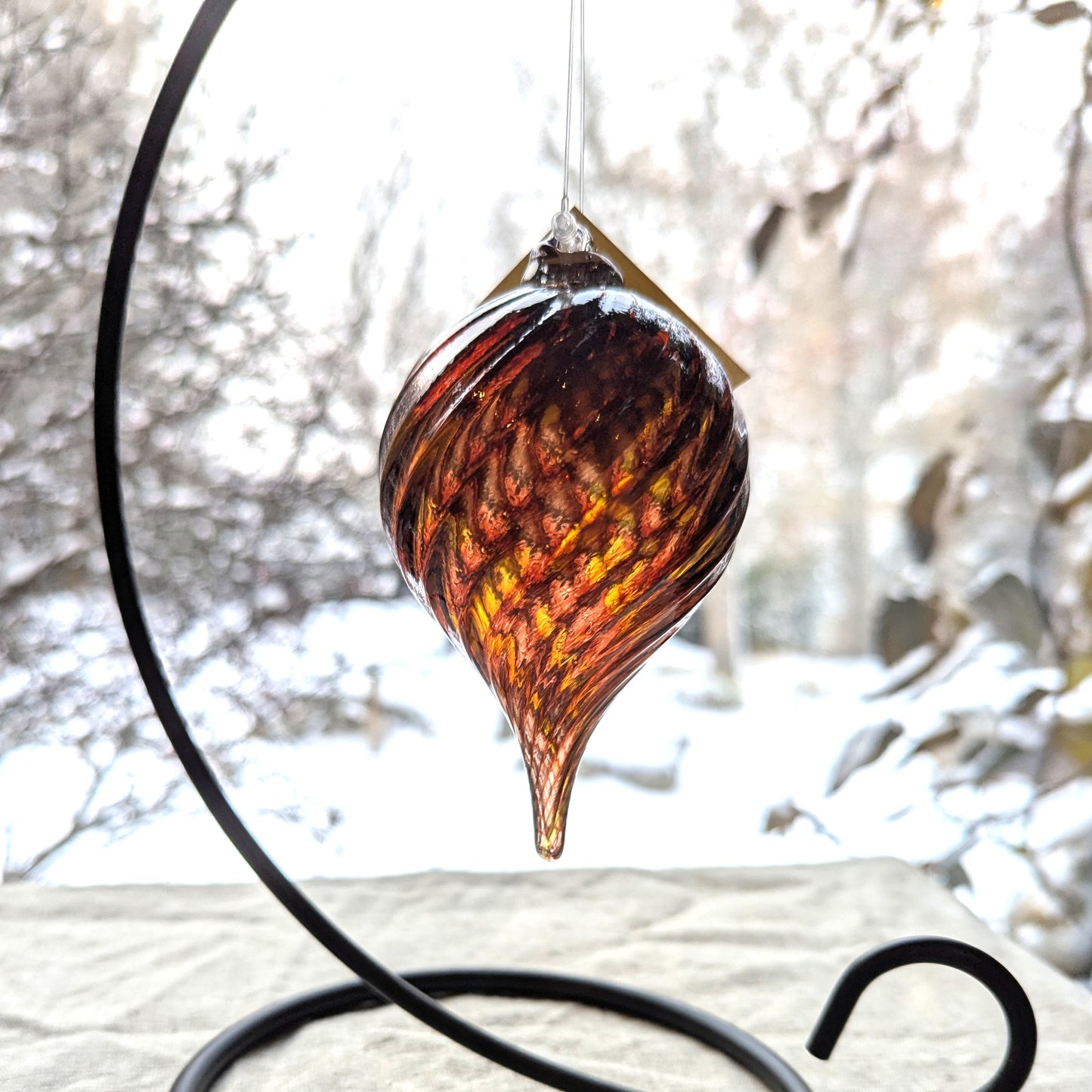 Glass Roots - Pointed Ornament