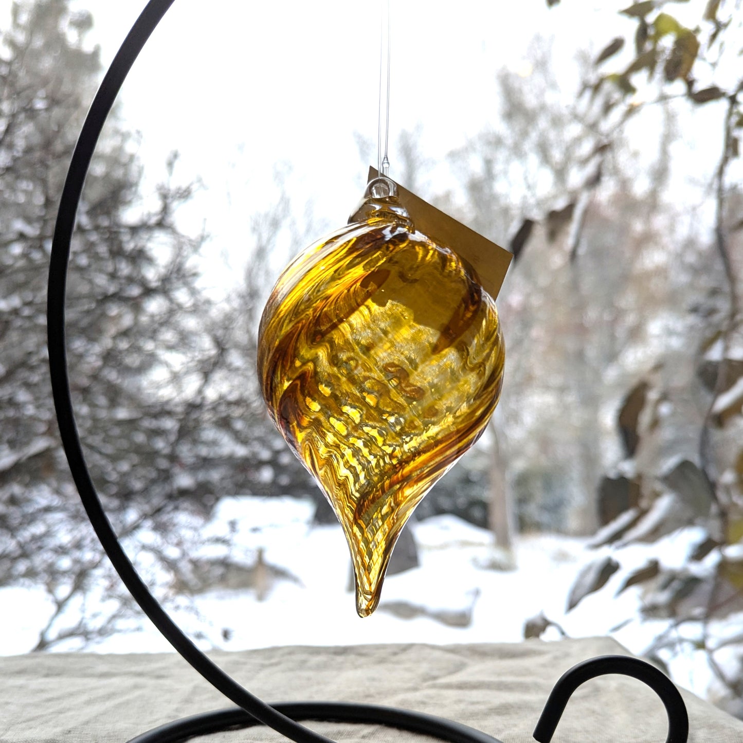 Glass Roots - Pointed Ornament