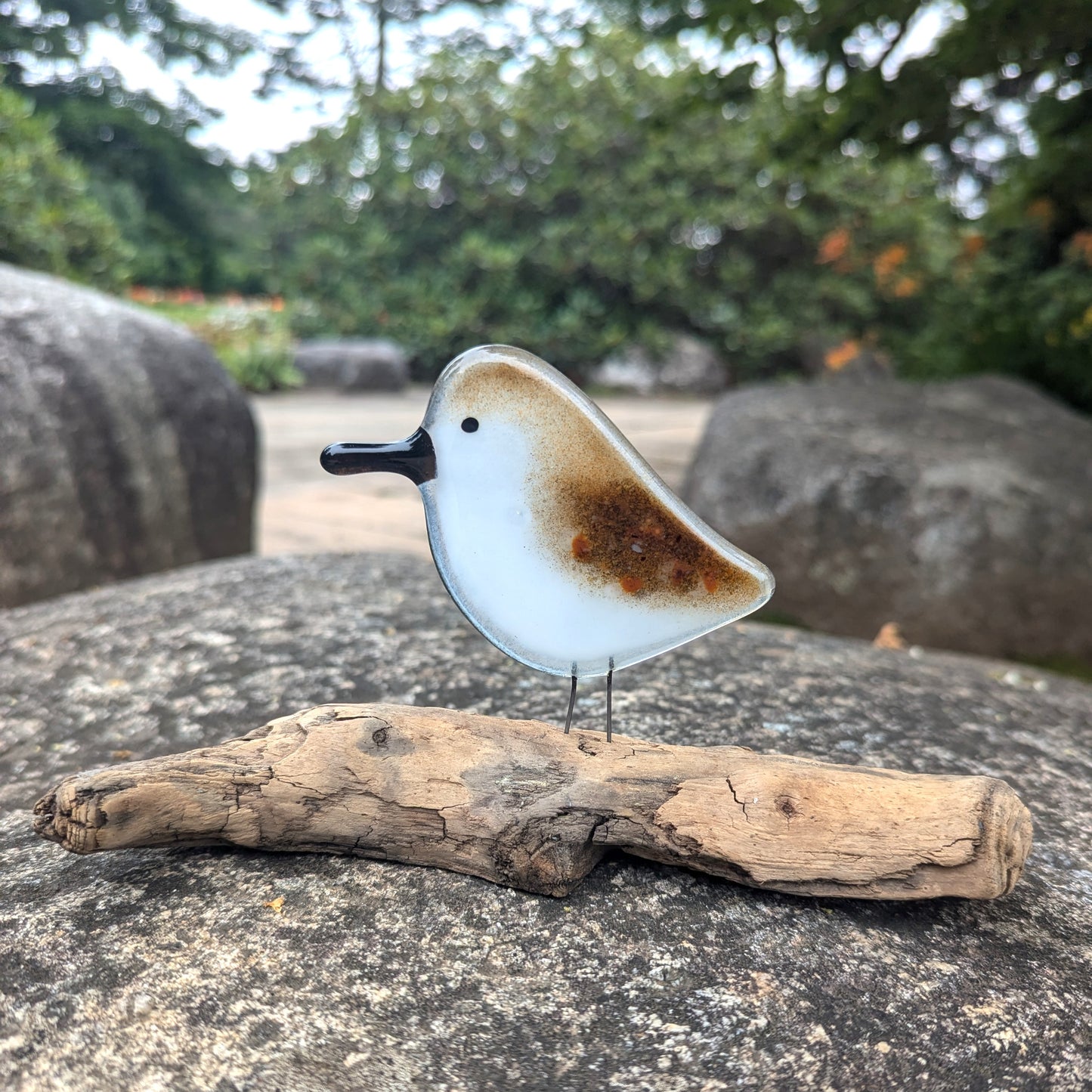 Fused Glass - Sandpiper