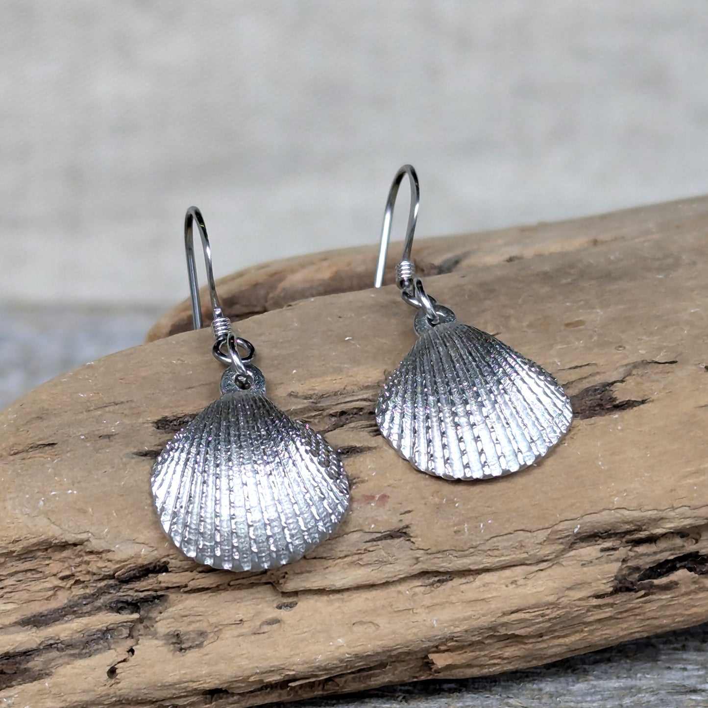 Amos Pewter Jewellery - Scallop Shell