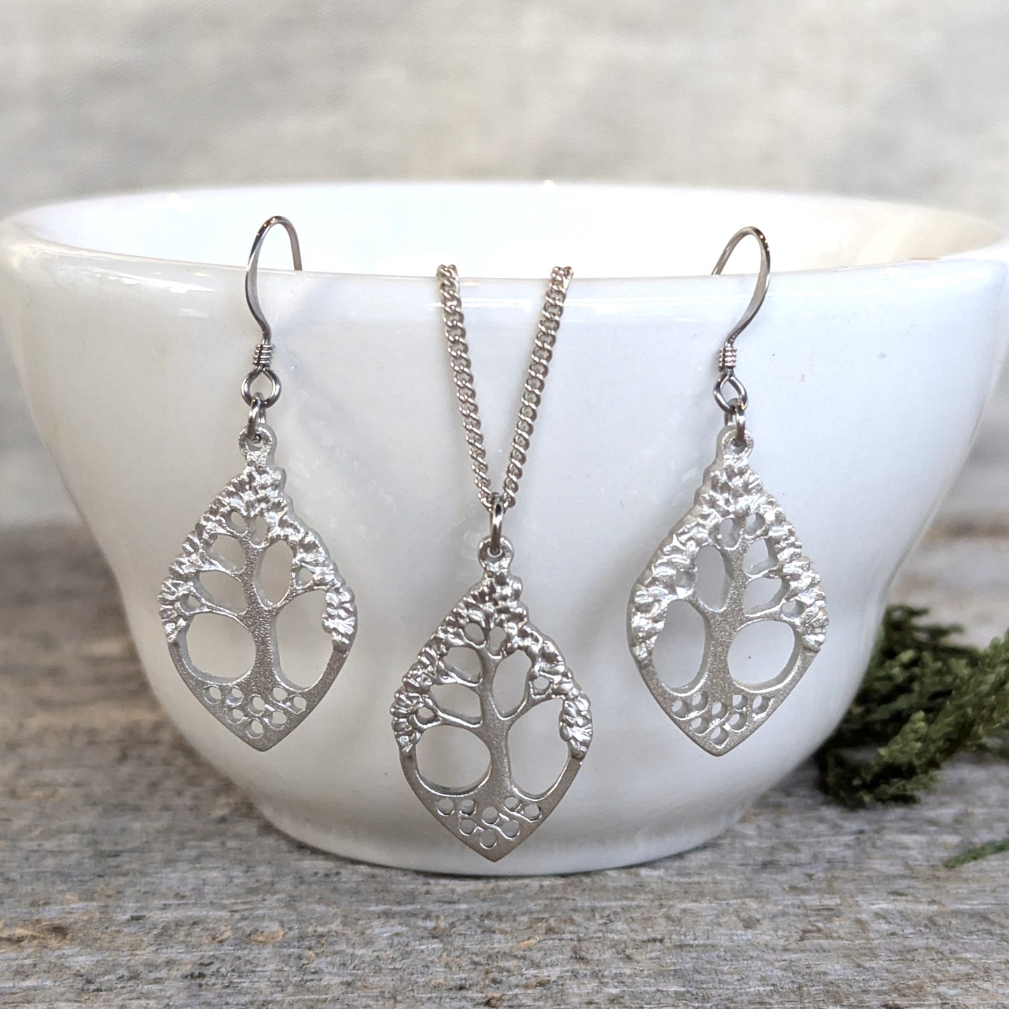 Amos Pewter Jewellery - Tree of Life