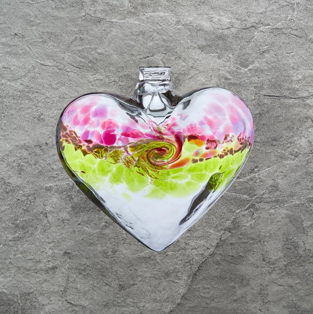 Kitras Art Glass - Blown Glass - Van Glow Hearts