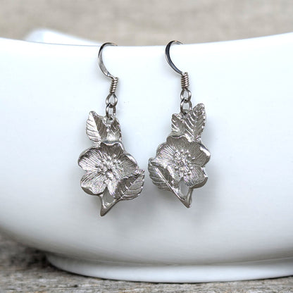 Amos Pewter Jewellery - Wild Rose