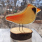 Fused Glass - Cardinal Chick Female