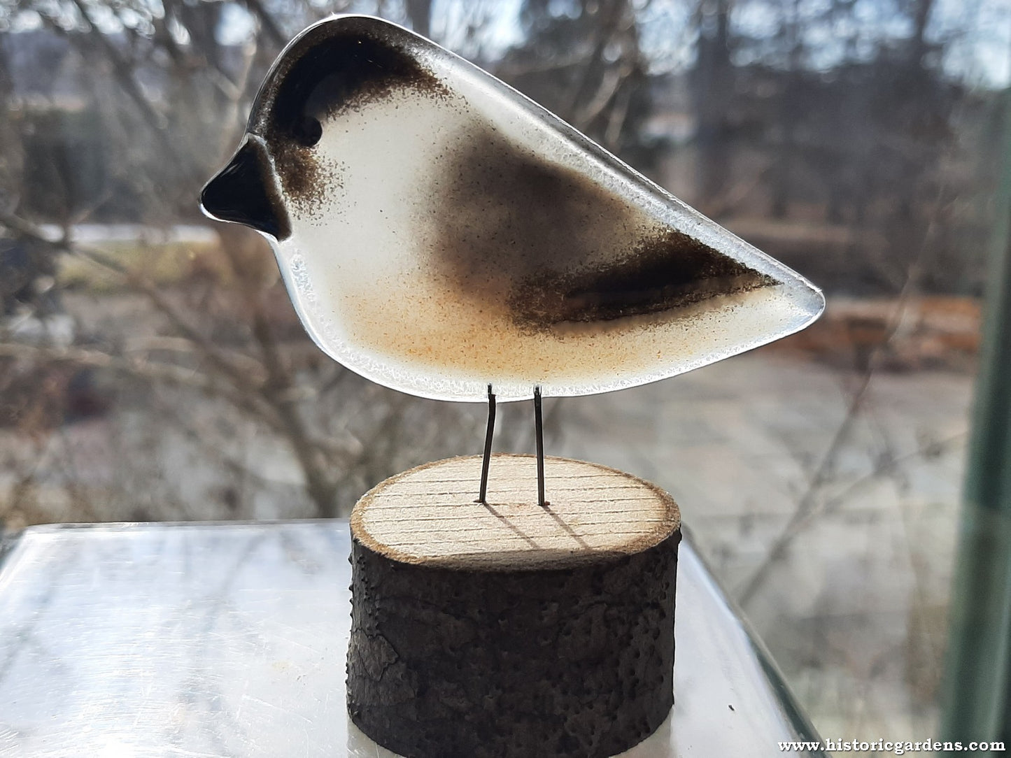 Fused Glass - Chickadee Chick