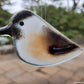 Hanging Fused Glass Birds